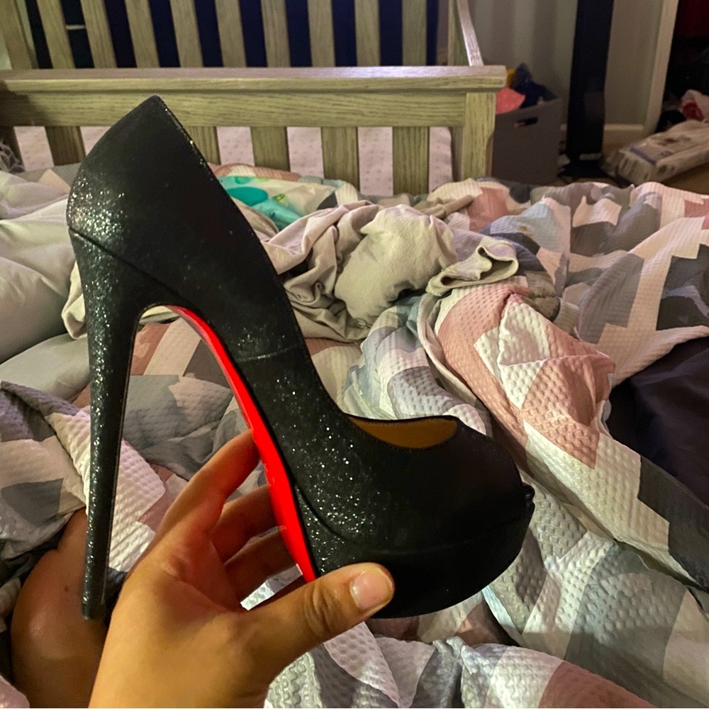 COPY - Christian Louboutin pumps, worn once.